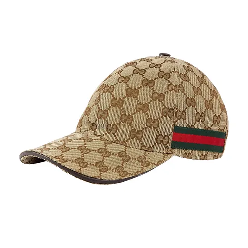 Mũ Gucci Original GG Canvas Baseball Cap With Detail 200035 KQWBG 9791 Màu Be Size L - Mũ nón - Vua Hàng Hiệu