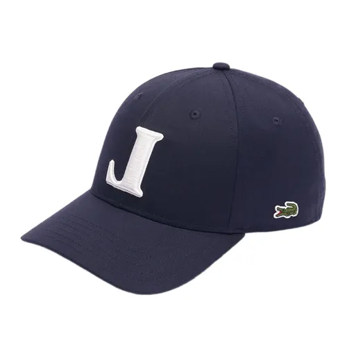 Mũ Lacoste Unisex 3D Embroidered Baseball Cap RK0342 54G HDE Màu Xanh Navy