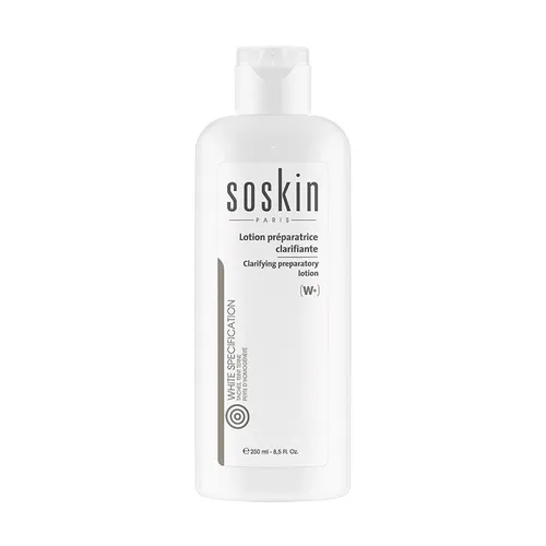 Mỹ phẩm - Nước Cân Bằng Hỗ Trợ Trắng Da Soskin Clarifying Preparetory Lotion 250ml - Vua Hàng Hiệu