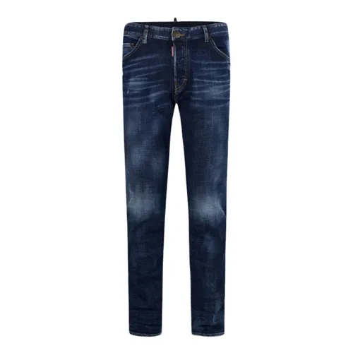Quần Jean Nam Dsquared2 Cool Guy S74LB1336 Màu Xanh Navy Size 46
