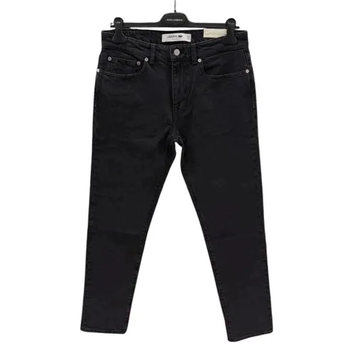 Thời trang - Quần Jean Nam Lacoste Slim Black Màu Đen Size 30 - Vua Hàng Hiệu