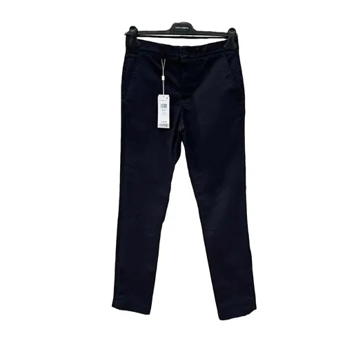 Thời trang - Quần Kaki Nam Lacoste Slim Fit Màu Đen Size 32 - Vua Hàng Hiệu