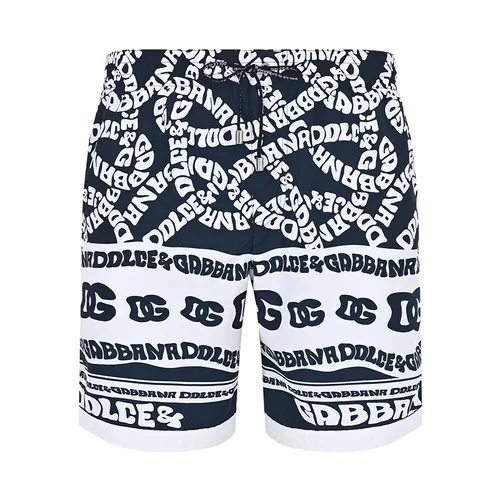 Quần Short Nam Dolce & Gabbana D&G M4A13T FHMUZ Màu Navy/Trắng Size 46 - Thời trang - Vua Hàng Hiệu