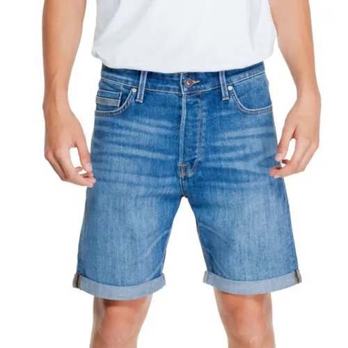 Thời trang - Quần Short Nam Jack & Jones 12249092 Màu Xanh Size S - Vua Hàng Hiệu