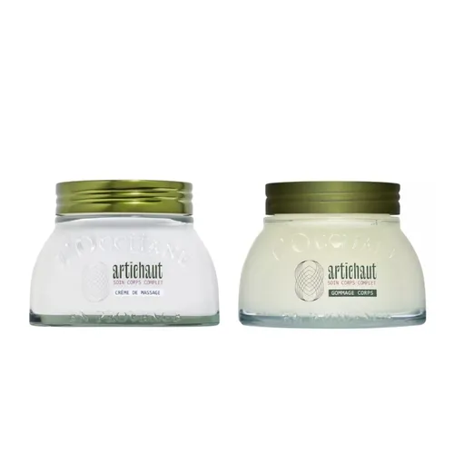Mỹ phẩm L'Occitane - Set Chăm Sóc Da Body L'Occitane Atisô Artichoke 2 Món (2 x 200ml) - Vua Hàng Hiệu