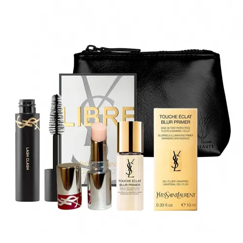Set Makeup + Nước Hoa Nữ Yves Saint Laurent YSL 5 PC Makeup & Pouch Gift Set 5 Món