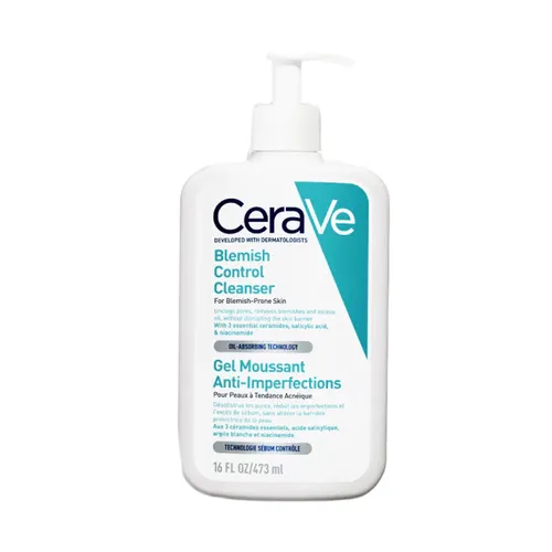 Cerave - Sữa Rửa Mặt Cho Da Dầu Mụn Cerave Blemish Control Cleanser 473ml - Vua Hàng Hiệu