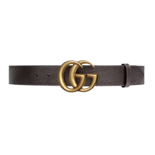Thắt lưng Gucci Nam - Thắt Lưng Nam Gucci Logo Belt 406831-DJ20T-2145 Màu Nâu Size 85cm - Vua Hàng Hiệu