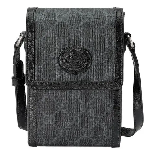 Túi xách Gucci Nam - Túi Đeo Chéo Nam Gucci GG Retro Mini Shoulder Bag Màu Đen - Vua Hàng Hiệu