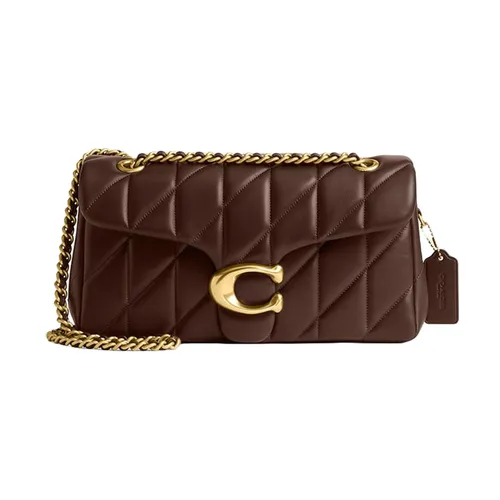Túi xách Coach Túi đeo chéo - Túi Đeo Chéo Nữ Coach Bolsa Tabby Shoulder 26 With Quilting Crossbody Bag CP150B4MPL Màu Nâu Đậm - Vua Hàng Hiệu