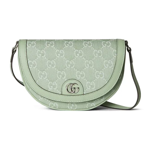 Túi Đeo Chéo Nữ Gucci Ophidia Mini GG Shoulder Bag Màu Xanh Bơ