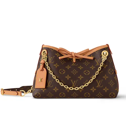 Louis Vuitton Túi đeo chéo - Túi Đeo Chéo Nữ Louis Vuitton LV CarryAll BB Monogram M13014 Màu Nâu - Vua Hàng Hiệu