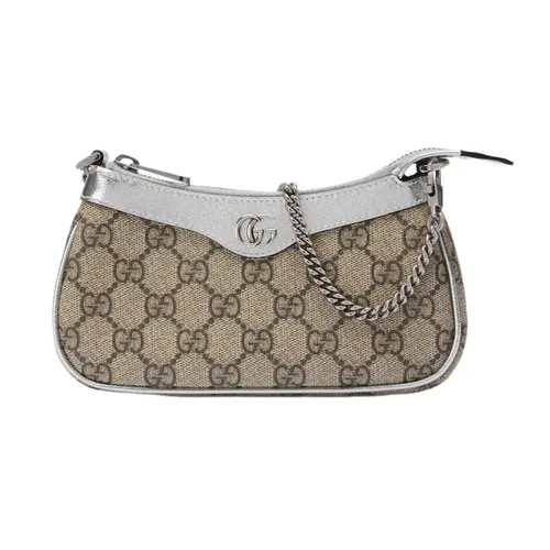 Túi Đeo Vai Nữ Gucci Ophidia Mini Bag Màu Be