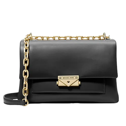 Michael Kors - Túi Đeo Vai Nữ Michael Kors MK Cece Medium Shoulder Bag 35F2G0EF8O Màu Đen - Vua Hàng Hiệu