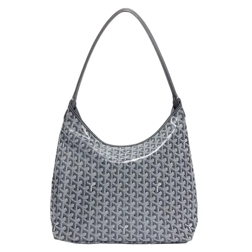 Goyard - Túi Tote Nữ Goyard Bohème Hobo Bag Canvas Grey Màu Xám - Vua Hàng Hiệu
