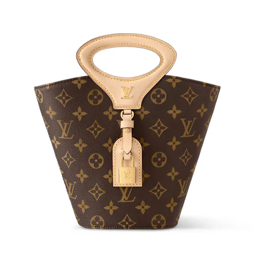 Túi Xách Tay Nữ Louis Vuitton LV Rivage BB M14680 Màu Nâu Đen - Túi xách - Vua Hàng Hiệu