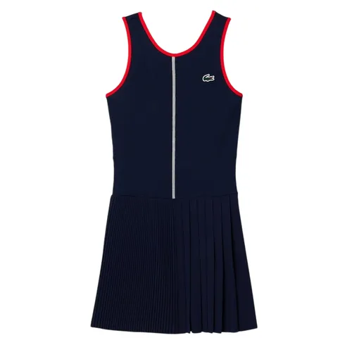 Pickleball - Váy Pickleball/ Tenis Lacoste Ultra Dry Golf Dress With Removable Liner EF7451 52 7PE Màu Xanh Navy Size 34 - Vua Hàng Hiệu