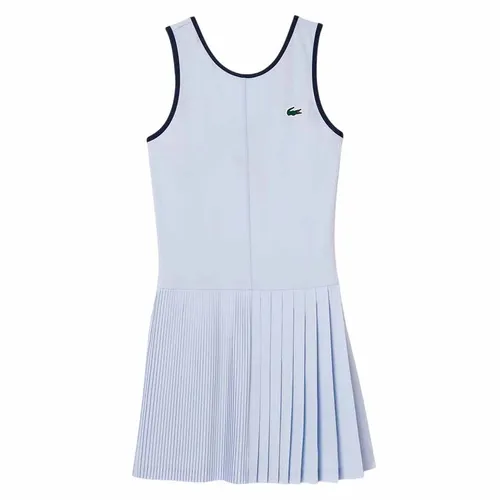 Pickleball - Váy Pickleball/ Tenis Lacoste Ultra Dry Golf Dress With Removable Liner EF7451-99 X1J Màu Xanh Nhạt Size 34 - Vua Hàng Hiệu