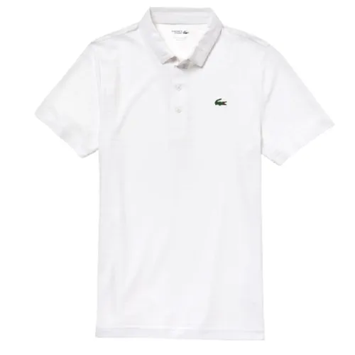 Thời trang - Áo Polo Nam Lacoste Sport Regular Fit 213 DH8132-51-001 Màu Trắng Size 5 - Vua Hàng Hiệu