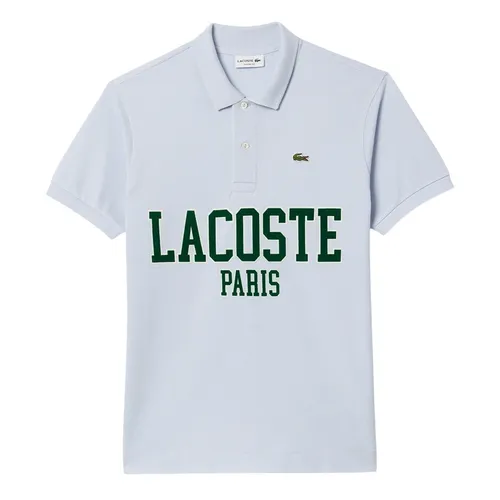 Áo Polo Nam Lacoste Men's Classic Fit L.12.12 Petit Piqué PH7419 J2G Màu Xanh Nhạt Size 3 - Thời trang - Vua Hàng Hiệu