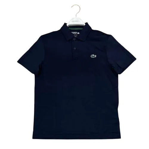 Thời trang Áo Polo Vải cao cấp - Áo Polo Nam Lacoste Men's Màu Xanh Navy - Vua Hàng Hiệu