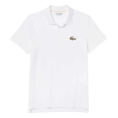 Áo Polo Nam Lacoste Regular Fit Badge Cotton Piqué Polo White PH9761-001 Màu Trắng Size 2 - Thời trang - Vua Hàng Hiệu