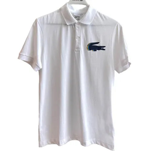 Thời trang Trắng Áo Polo - Áo Polo Nam Lacoste Regular Fit DH9654-001 Màu Trắng Size 3 - Vua Hàng Hiệu