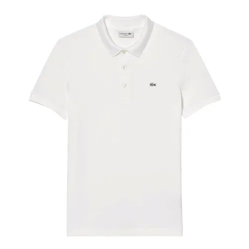 Áo Polo Nam Lacoste Slim Fit Stretch Cotton Piqué Grey Crocodile PH4014 001 Màu Trắng Size 3 - Thời trang - Vua Hàng Hiệu