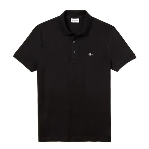 Áo Polo Nam Lacoste Slim Fit Stretch Cotton Piqué Grey Crocodile PH4014 031 Màu Đen Size 4 - Thời trang - Vua Hàng Hiệu
