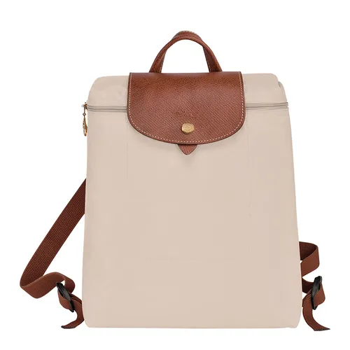 Túi xách - Balo Nữ Longchamp Le Pliage Original M Backpack L1699089P71 Paper Màu Be - Vua Hàng Hiệu