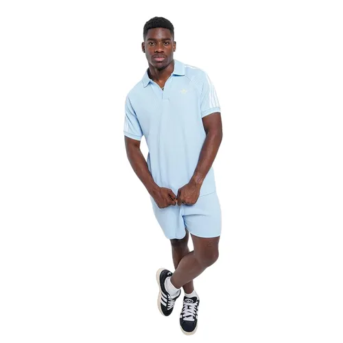 Adidas - Bộ Quần Áo Cộc Tay Nam Adidas Sprint KC0690/KC0692 Màu Xanh Nhạt Size M (Form Âu) - Vua Hàng Hiệu