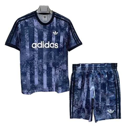Thời trang - Bộ Thể Thao Nam Adidas Originals Football Màu Xanh Đen Size XS (Form Âu) - Vua Hàng Hiệu