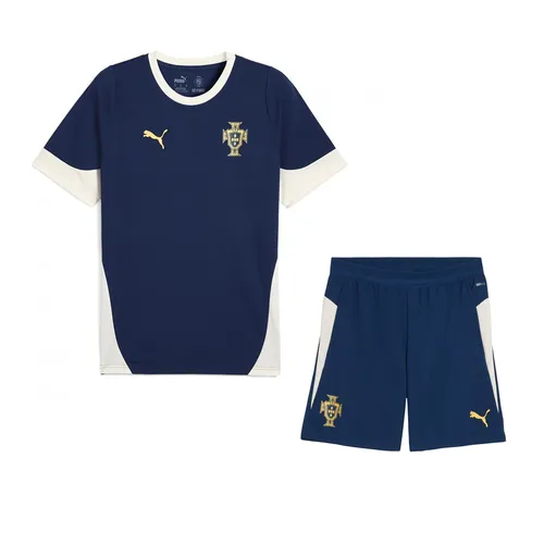 Thời trang - Bộ Thể Thao Nam Puma Men's Portugal Training Set 2025-2026 Dark Blue Màu Xanh Đậm Size S (Form Âu) - Vua Hàng Hiệu