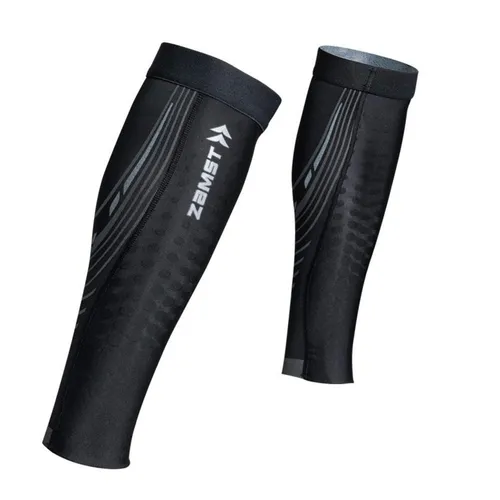 Phụ kiện thể thao Đai bảo vệ bắp chân - Đai Bảo Vệ Bắp Chân Zamst Precione Calf Black Màu Đen Size S - Vua Hàng Hiệu