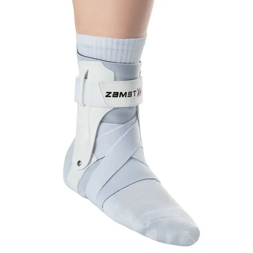 Phụ kiện thể thao - Đai Bảo Vệ Mắt Cá Chân Zamst A2-DX White Màu Trắng Size Right M - Vua Hàng Hiệu