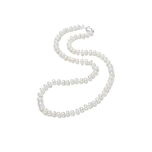 Trang sức Bạc - Dây Chuyền Nữ Kya Jewel Eternal Glow Pearl JSN10 Màu Trắng - Vua Hàng Hiệu
