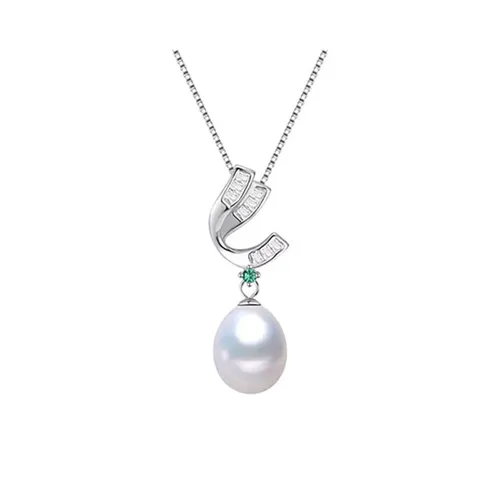 Trang sức Bạc - Dây Chuyền Nữ Kya Jewel Modern Twist Pearl JSN11 Màu Bạc - Vua Hàng Hiệu
