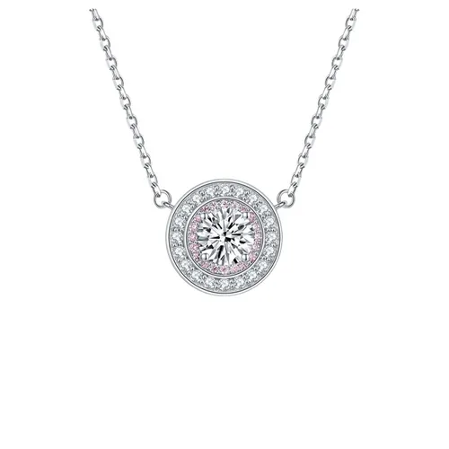 Dây Chuyền Nữ Kya Jewel Romantic Circle SN134 Màu Bạc - Trang sức - Vua Hàng Hiệu