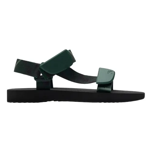 Dép Nam Burberry Check Trek Sandals 8095520 Màu Xanh Đen Size 40 - Dép - Vua Hàng Hiệu
