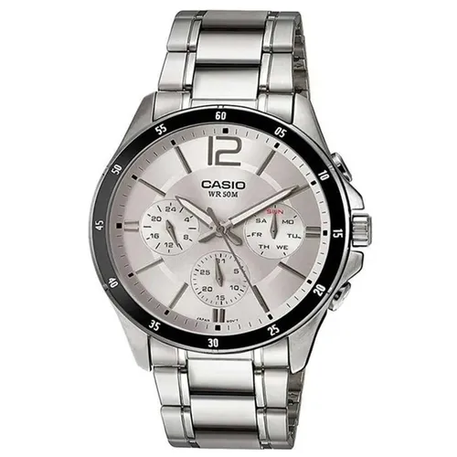 Carnival - Đồng Hồ Nam Casio MTP-1374D-7AVDF Màu Bạc Trắng - Vua Hàng Hiệu
