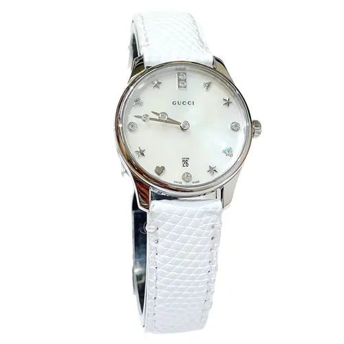 Đồng hồ Gucci - Đồng Hồ Gucci G-Timeless Watch 29mm YA126597 Màu Trắng - Vua Hàng Hiệu
