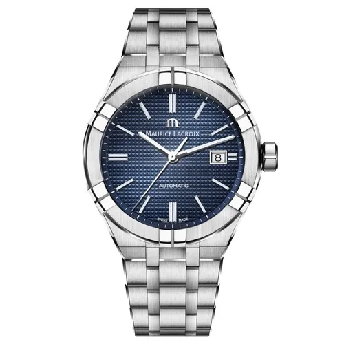 Đồng Hồ Maurice Lacroix AI6008-SS002-430-1 Màu Bạc Xanh - Đồng hồ - Vua Hàng Hiệu