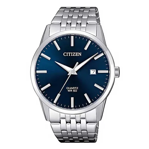 Đồng hồ - Đồng Hồ Nam Citizen BI5000-87L Màu Xanh Bạc - Vua Hàng Hiệu