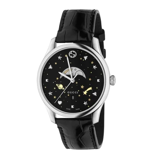 Đồng Hồ Nam Gucci G Timeless Watch YA126327 Màu Đen - Đồng hồ - Vua Hàng Hiệu