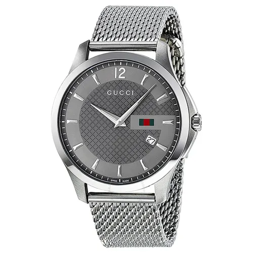 Đồng hồ Gucci Dây kim loại - Đồng Hồ Nam Gucci G-Timeless YA126315 Màu Bạc - Vua Hàng Hiệu