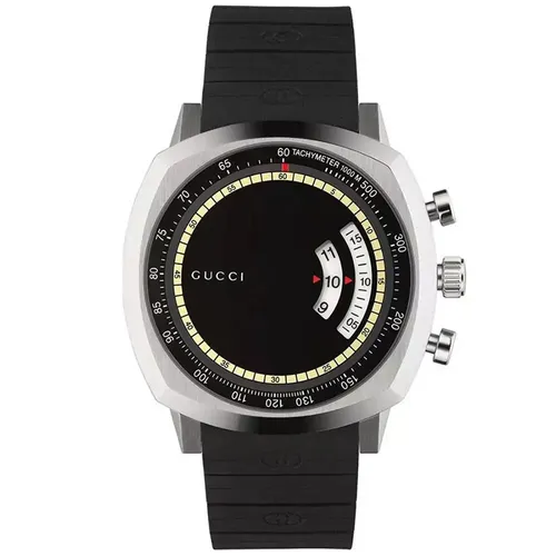 Đồng Hồ Nam Gucci Grip YA157301 Màu Đen