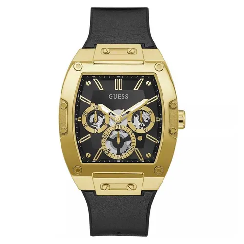 Đồng hồ - Đồng Hồ Nam Guess Phoenix Black Watch GW0202G1 Màu Vàng Đen - Vua Hàng Hiệu