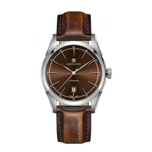 Hamilton - Đồng Hồ Nam Hamilton Spirit Of Liberty H42415501 Màu Nâu - Vua Hàng Hiệu