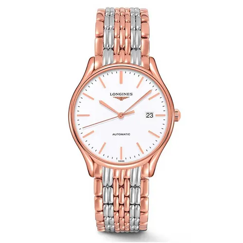 Đồng Hồ Nam Longines Automatic L4.960.1.12.7 Màu Bạc Vàng - Đồng hồ - Vua Hàng Hiệu