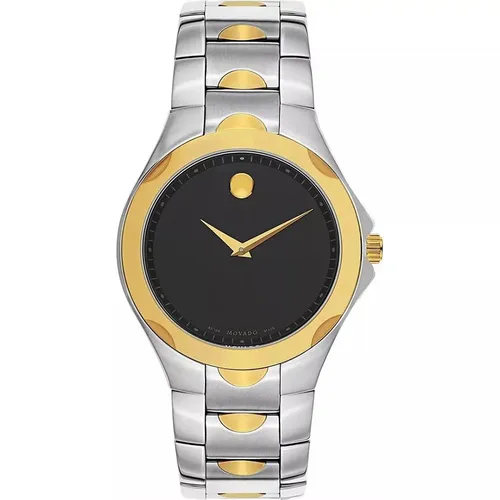 Movado - Đồng Hồ Nam Movado Quartz 0606906 Luno Sport 40mm Màu Đen Vàng - Vua Hàng Hiệu